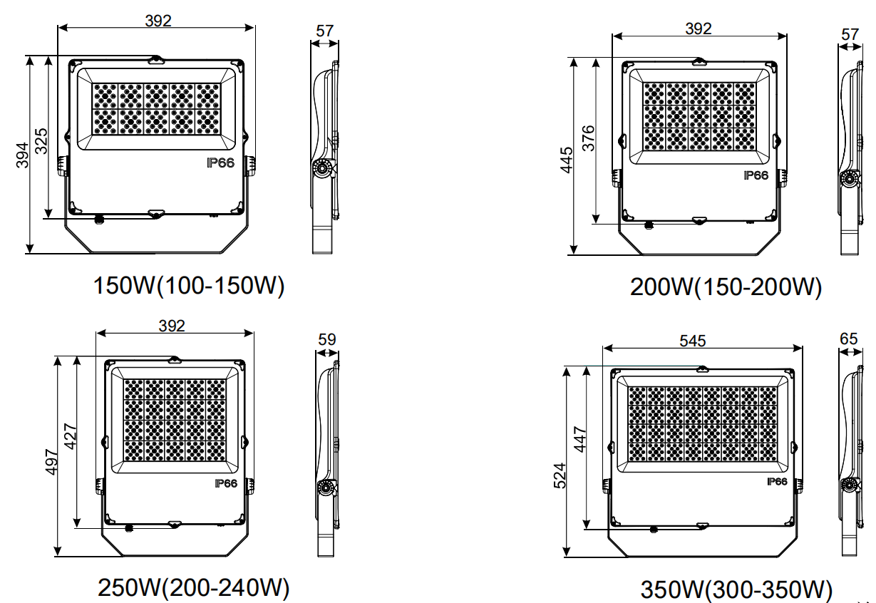 China supplier high brightness factory stadium led flood light6